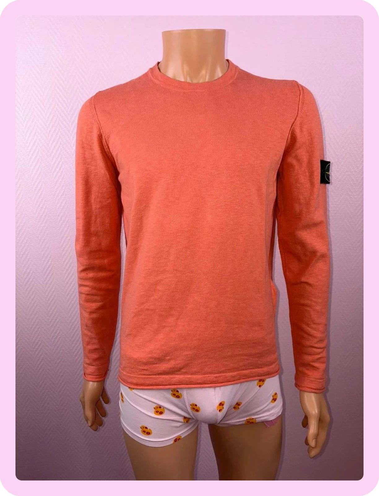 Suéter leve masculino Stone Island tamanho M – photo 2